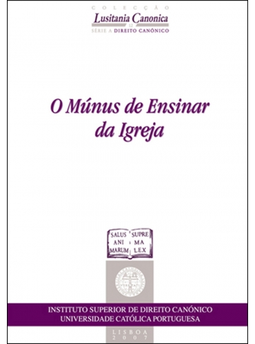 O MÚNUS DE ENSINAR DA IGREJA